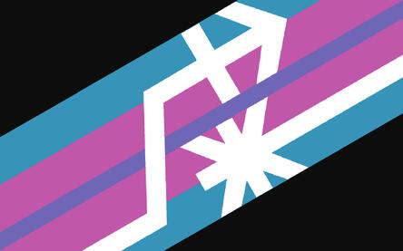 Trans Non/Alterhuman flag