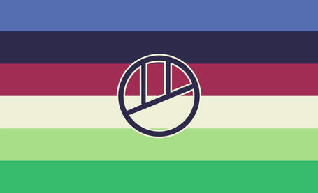 Cassbeing/Casshuman flag